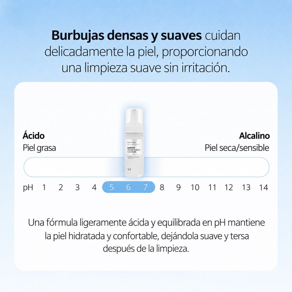 VT COSMETICS - BARRIER CREAM BUBBLE CLEANSER 140ml