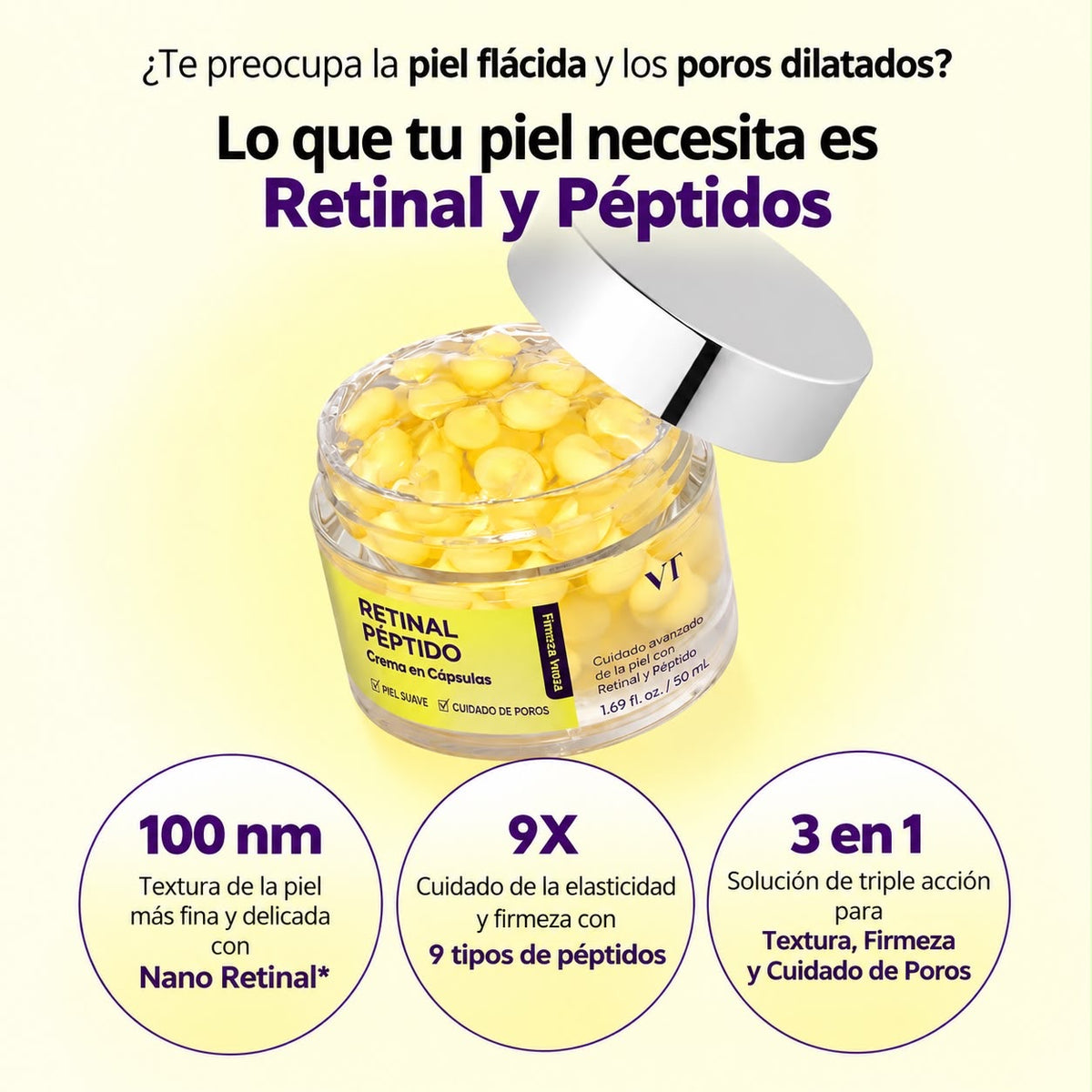 VT Retinal Peptide Capsule Cream 50 ml