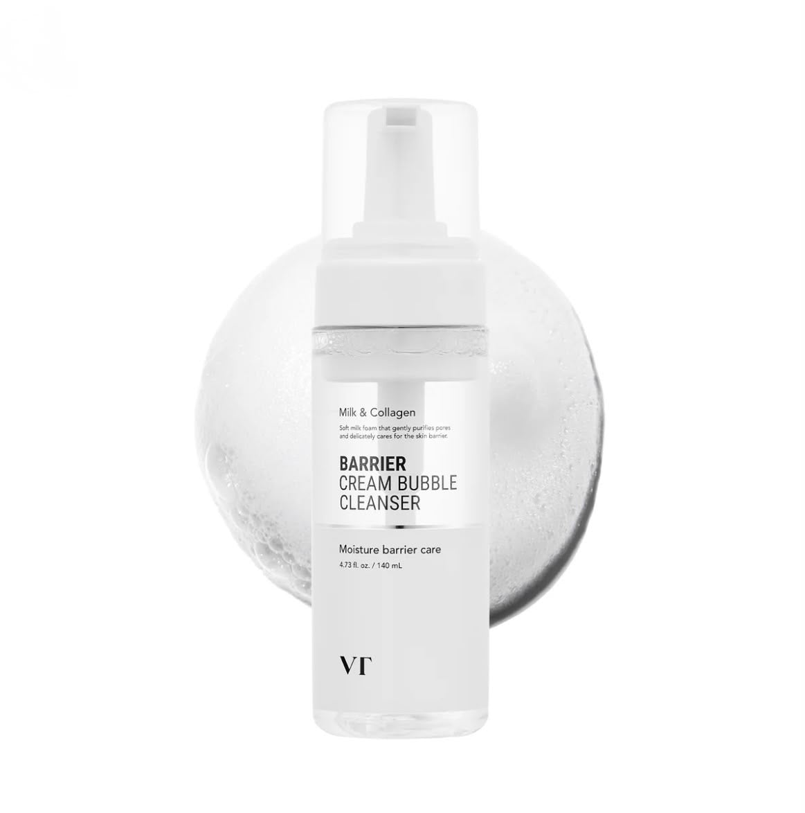 VT COSMETICS - BARRIER CREAM BUBBLE CLEANSER 140ml